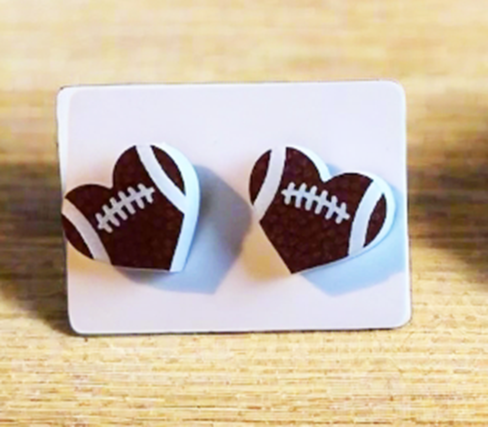 Football Earrings