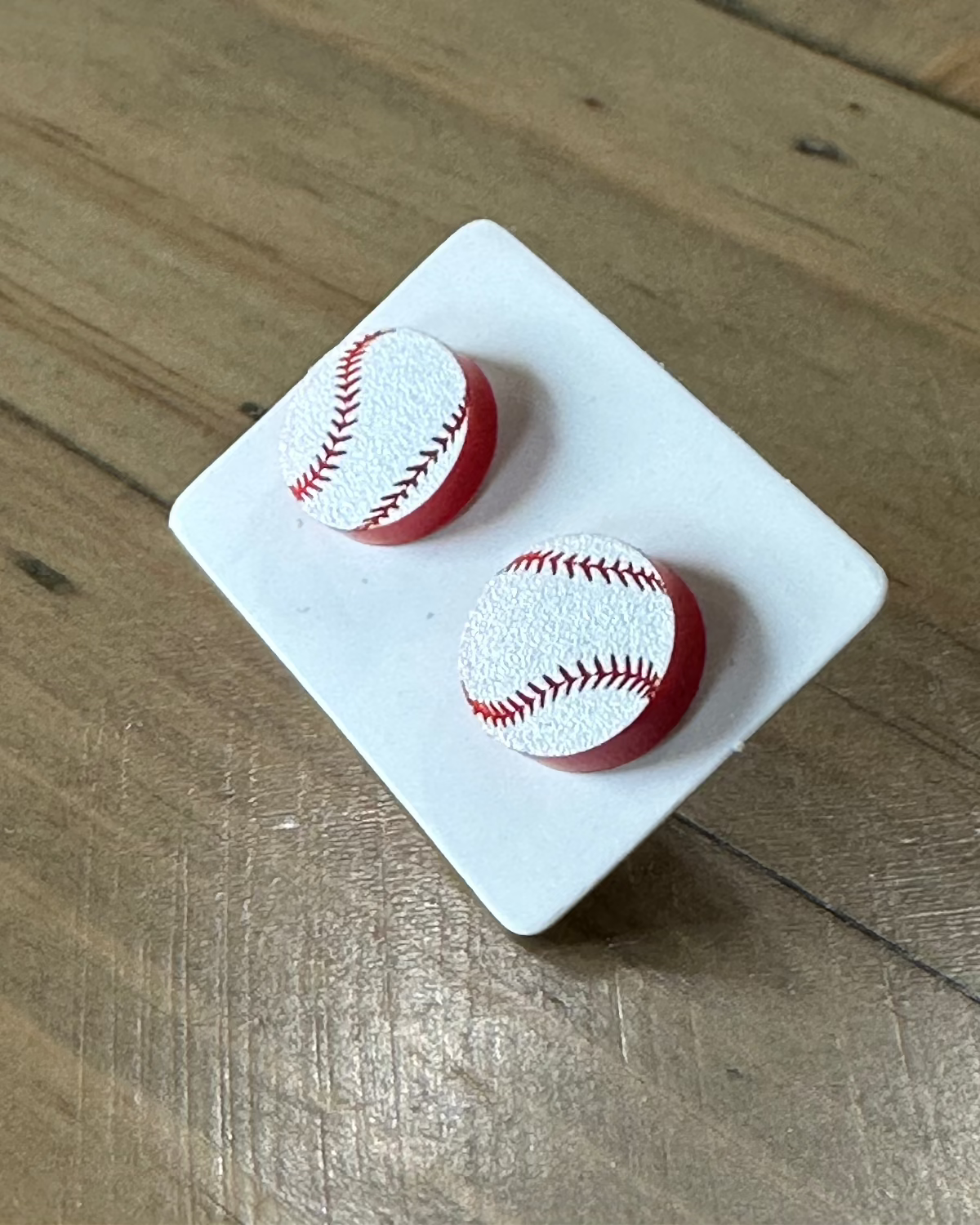 Baseball Earrings