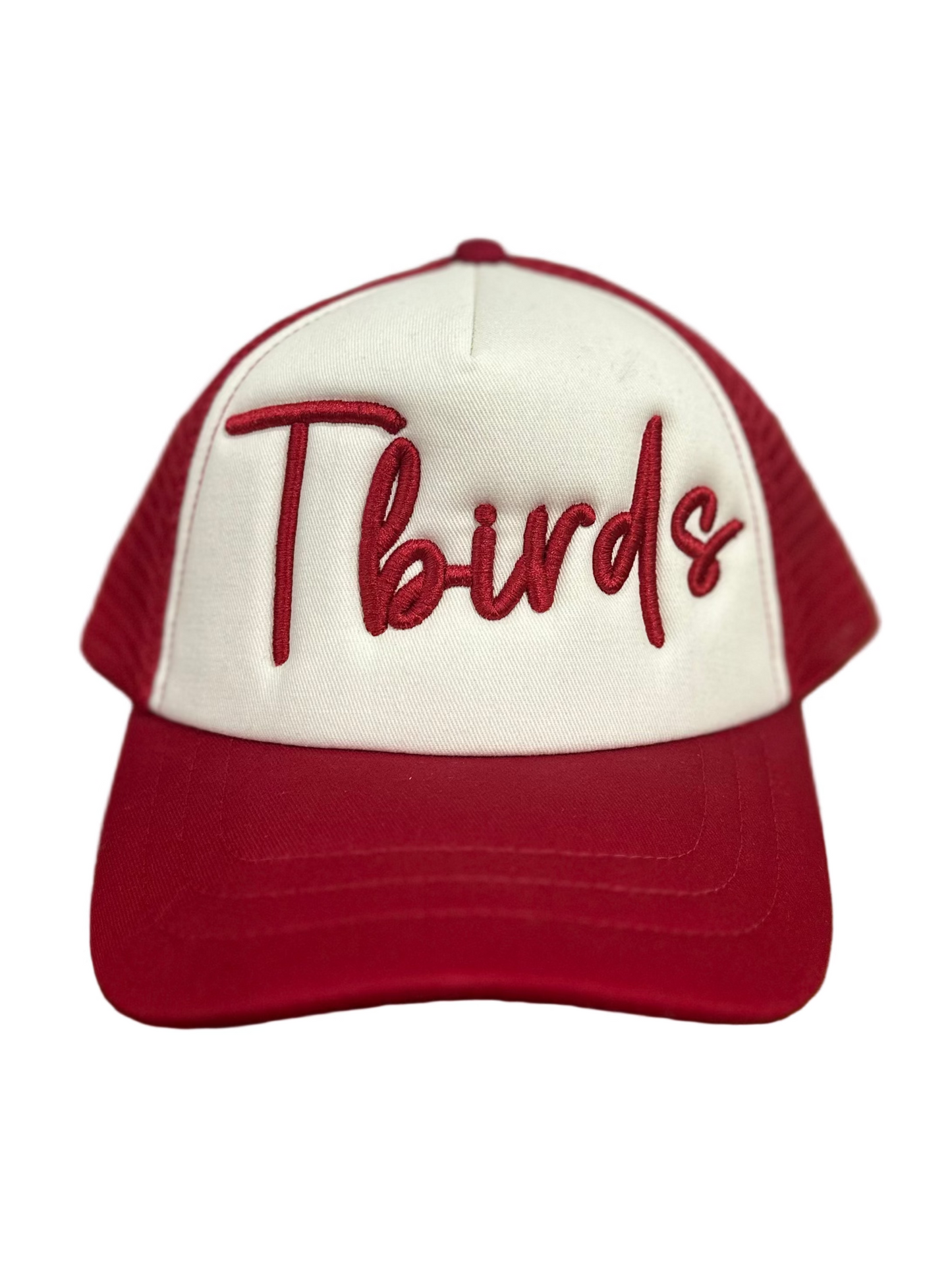 3D Puff Embroidery "Tbirds" Snap Back Foam Cap
