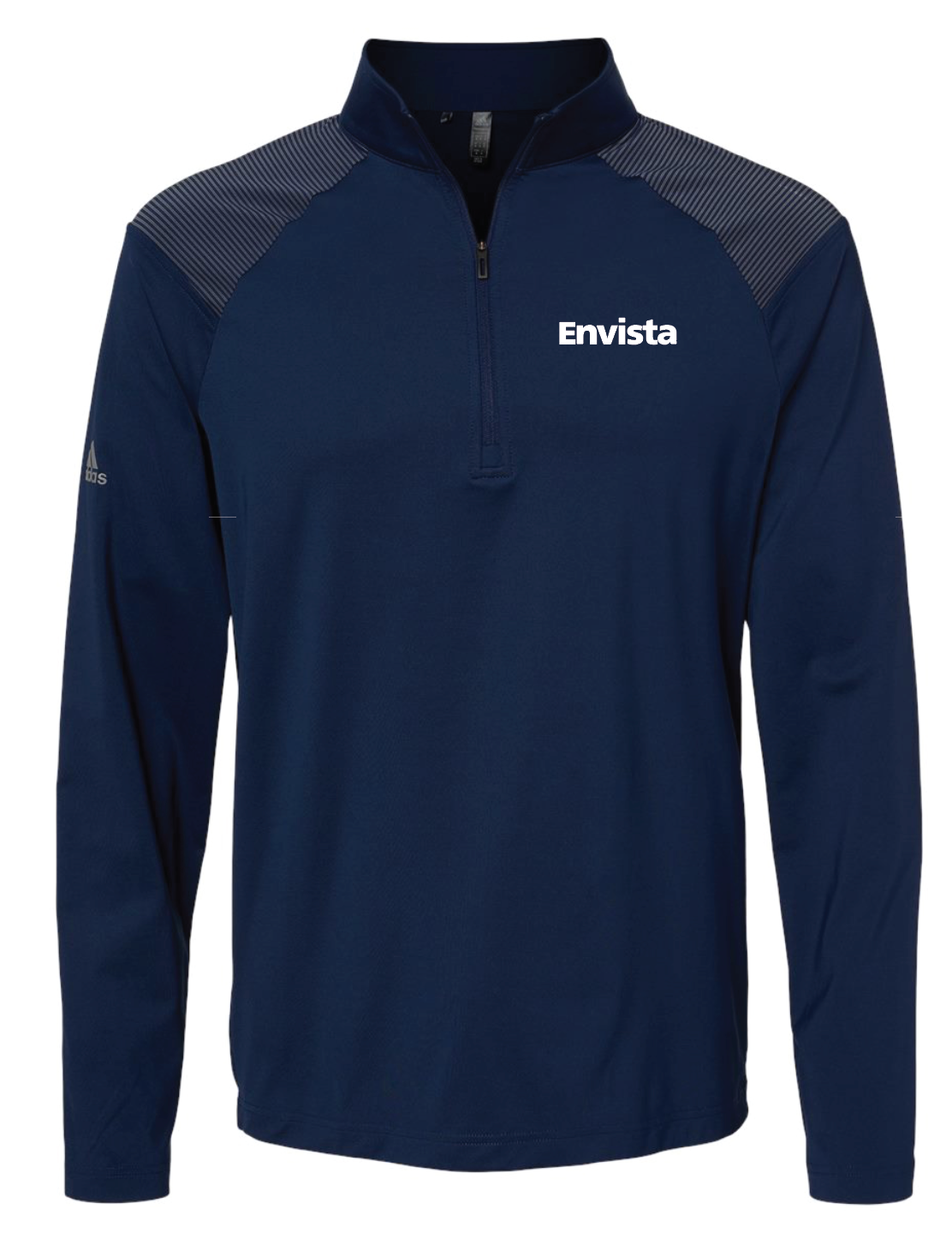 Envista KU Adidas Stripe Block Quarter-Zip Pullover
