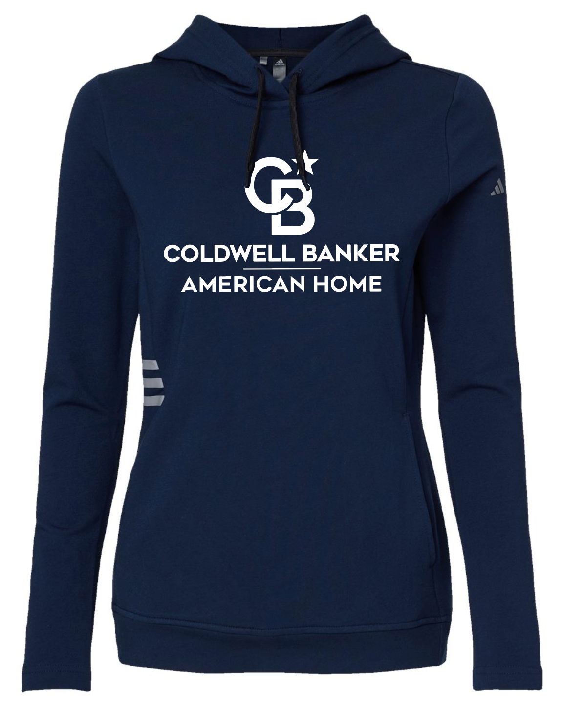 Coldwell Banker Adidas Womens Lightweight Hooded Sweatshirt