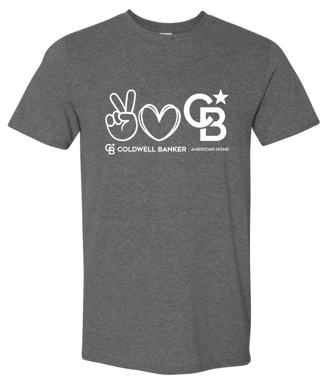 Peace Love Coldwell Banker Gildan Softstyle T-Shirt