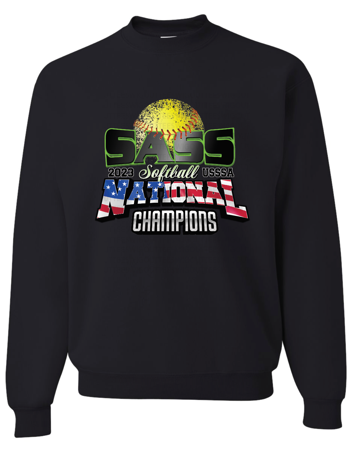 Sass National Champions Crew Sweatshirt