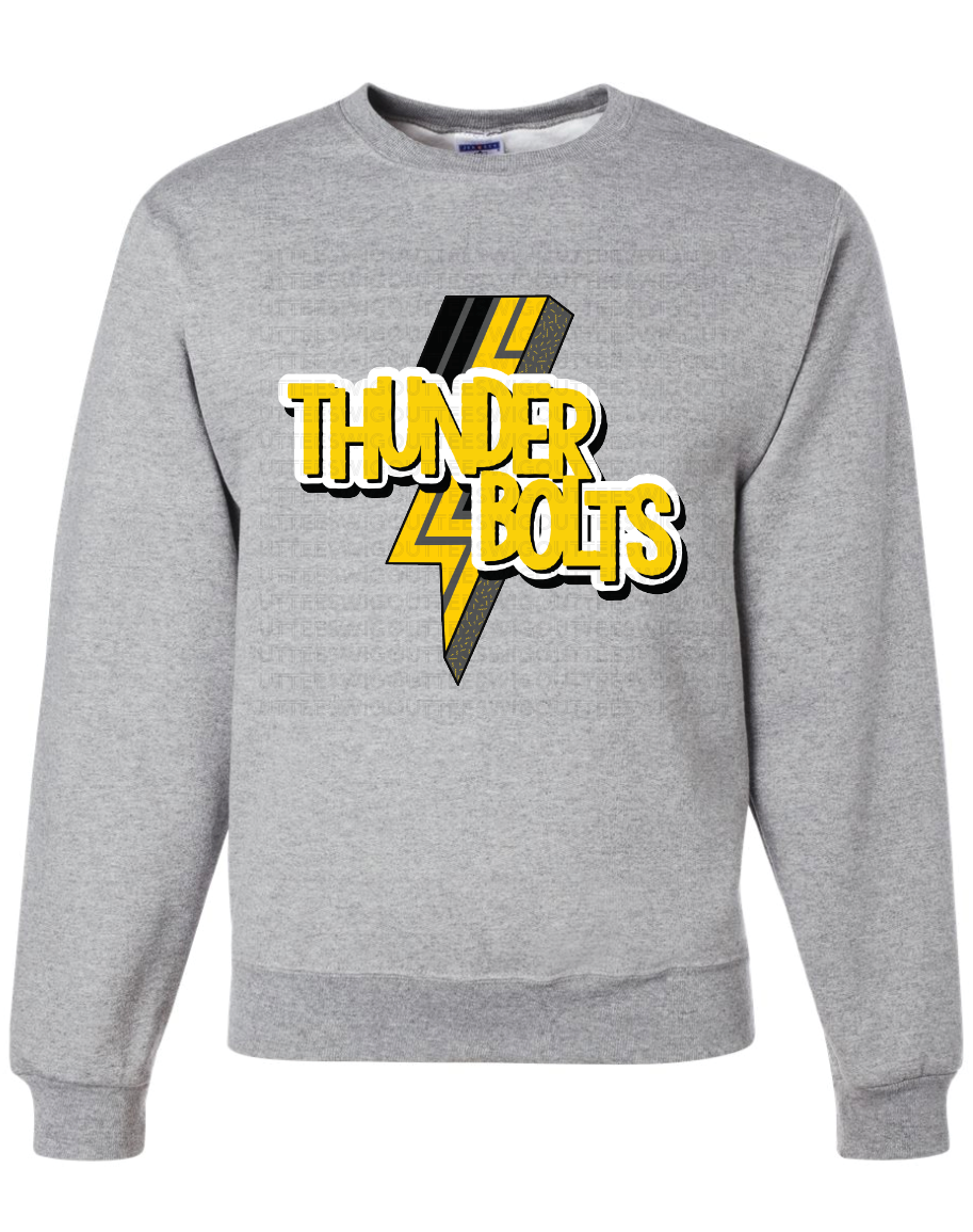 SHES Thunderbolts Crew Sweatshirt
