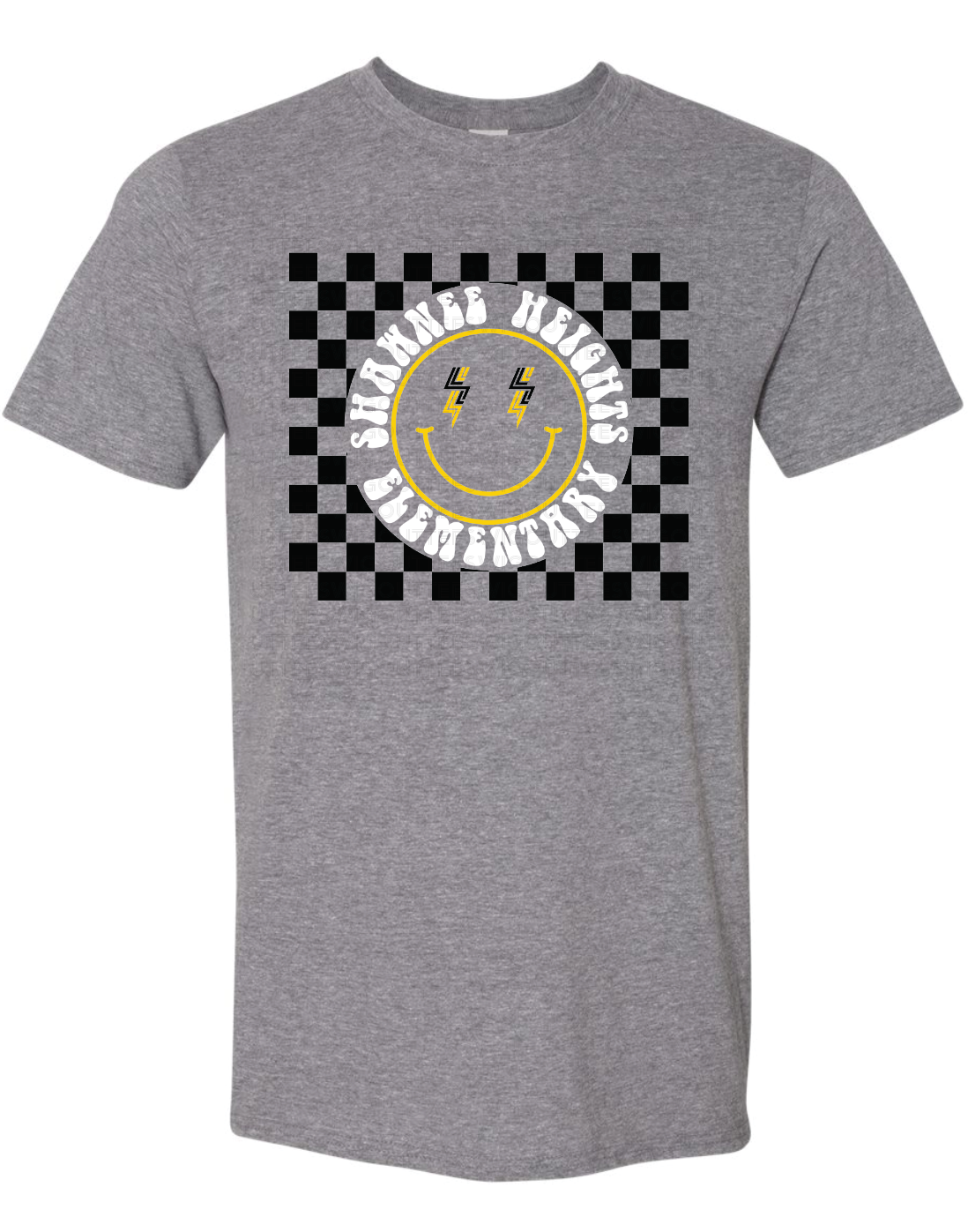SHES Happy Face Gildan Softstyle T-Shirt