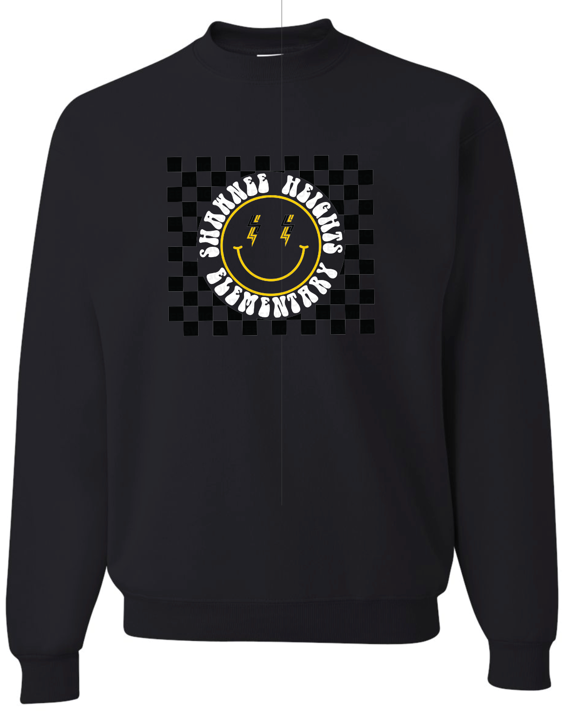 SHES Happy Face Crew Sweatshirt