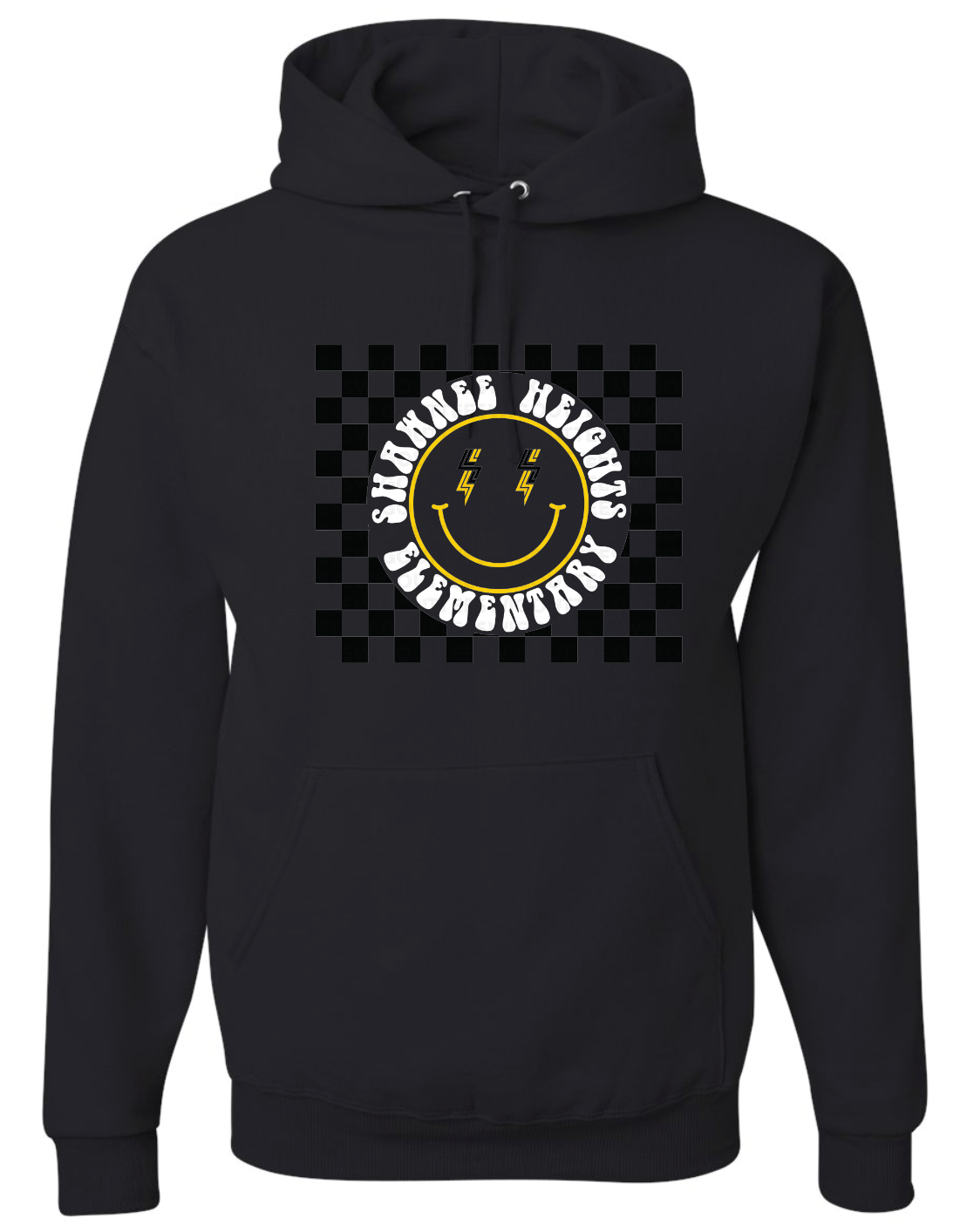 SHES Happy Face Hooded Sweatshirt