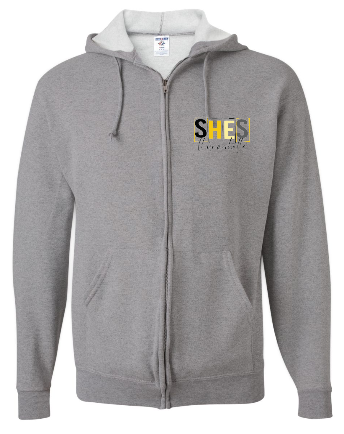 SHES Mascot Full Zip Hooded Sweatshirt