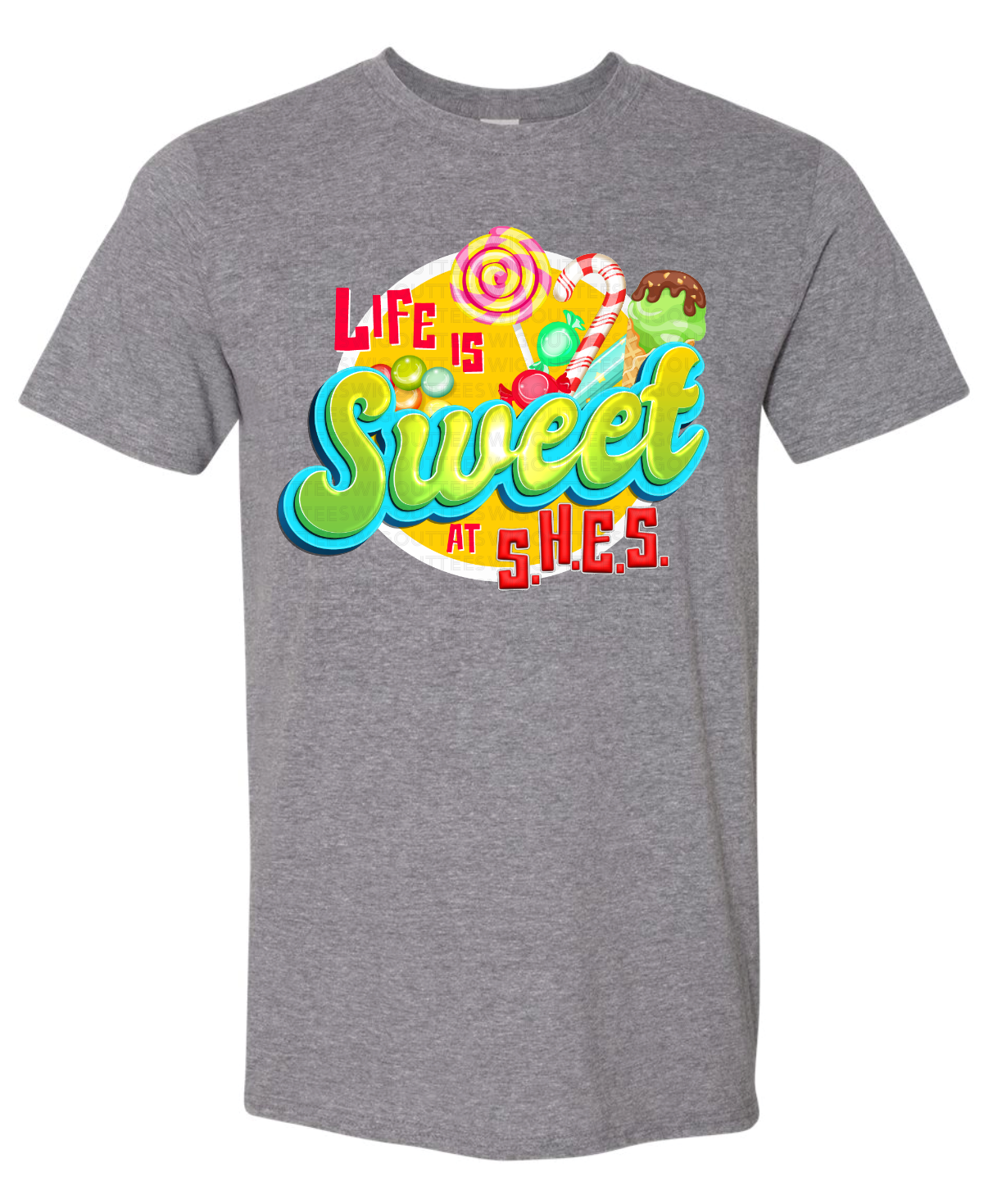 Life Is Sweet at SHES Gildan Softstyle T-Shirt