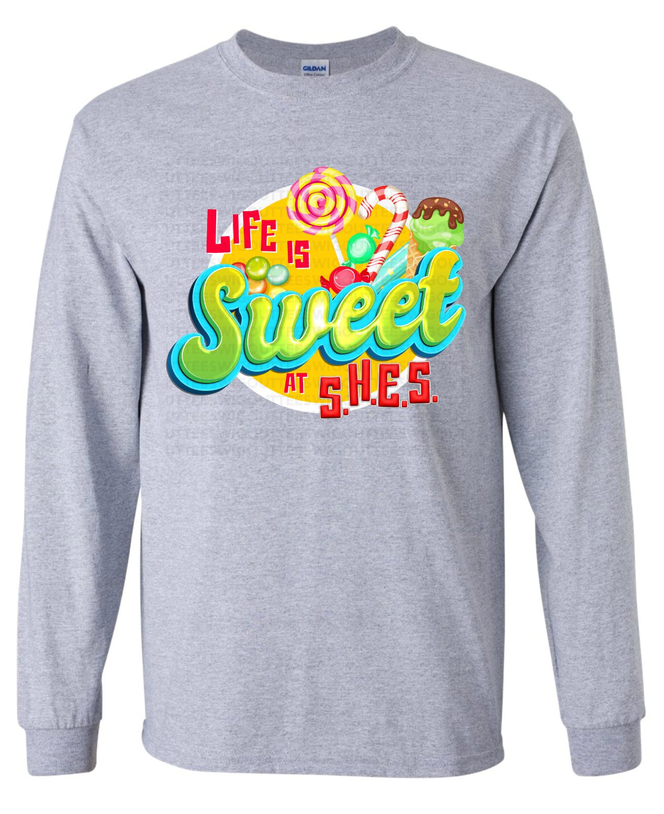 Life is Sweet at SHES Long Sleeve T-Shirt