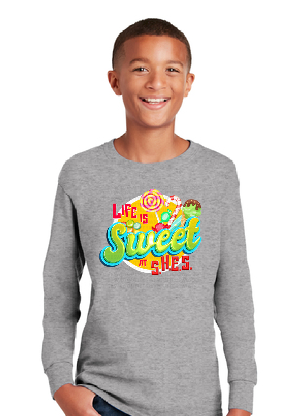 Life is Sweet at SHES Long Sleeve T-Shirt