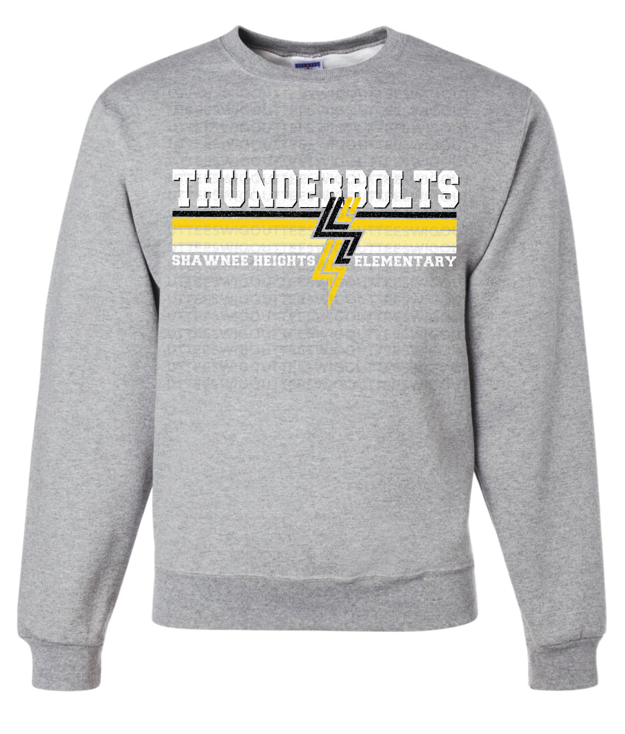 SHES Stripes Crew Sweatshirt