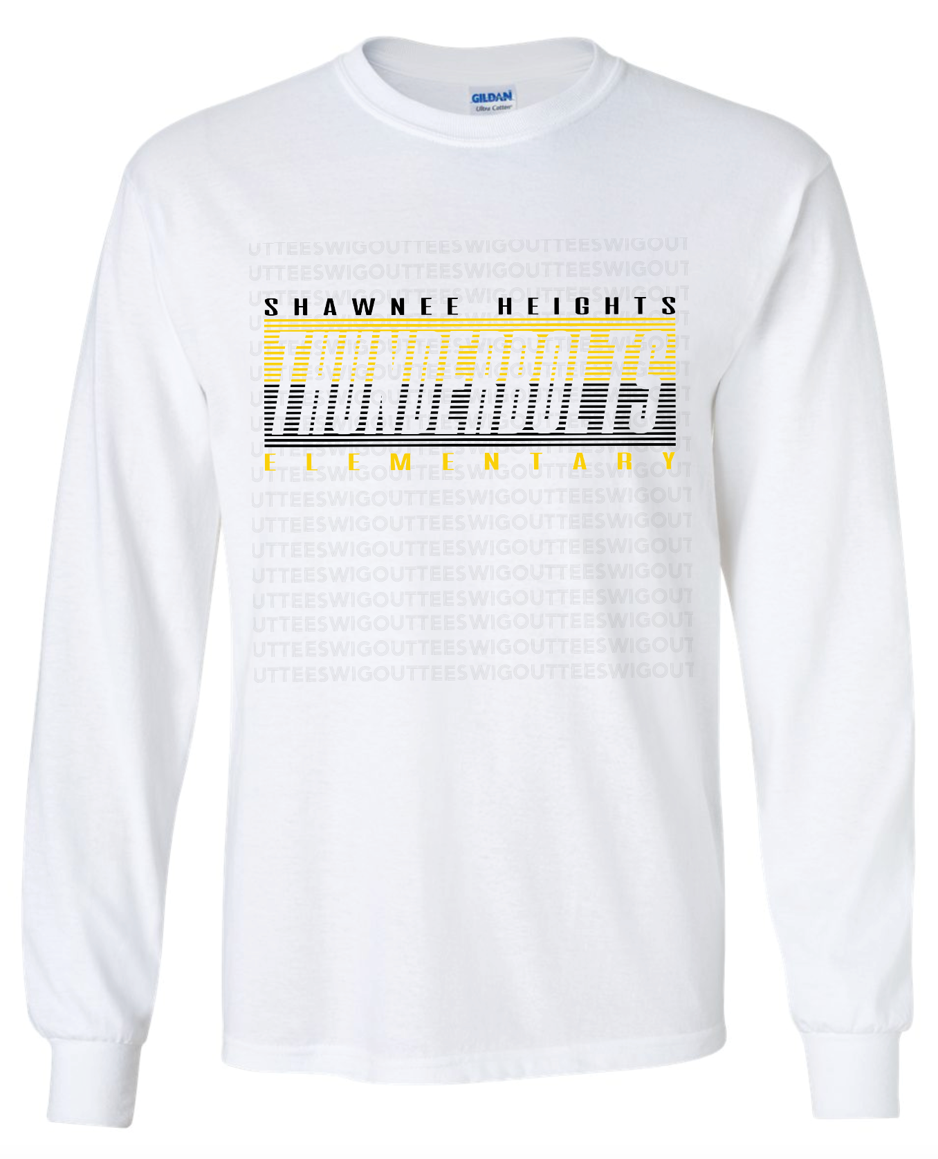 SHES Cutout Long Sleeve T-Shirt