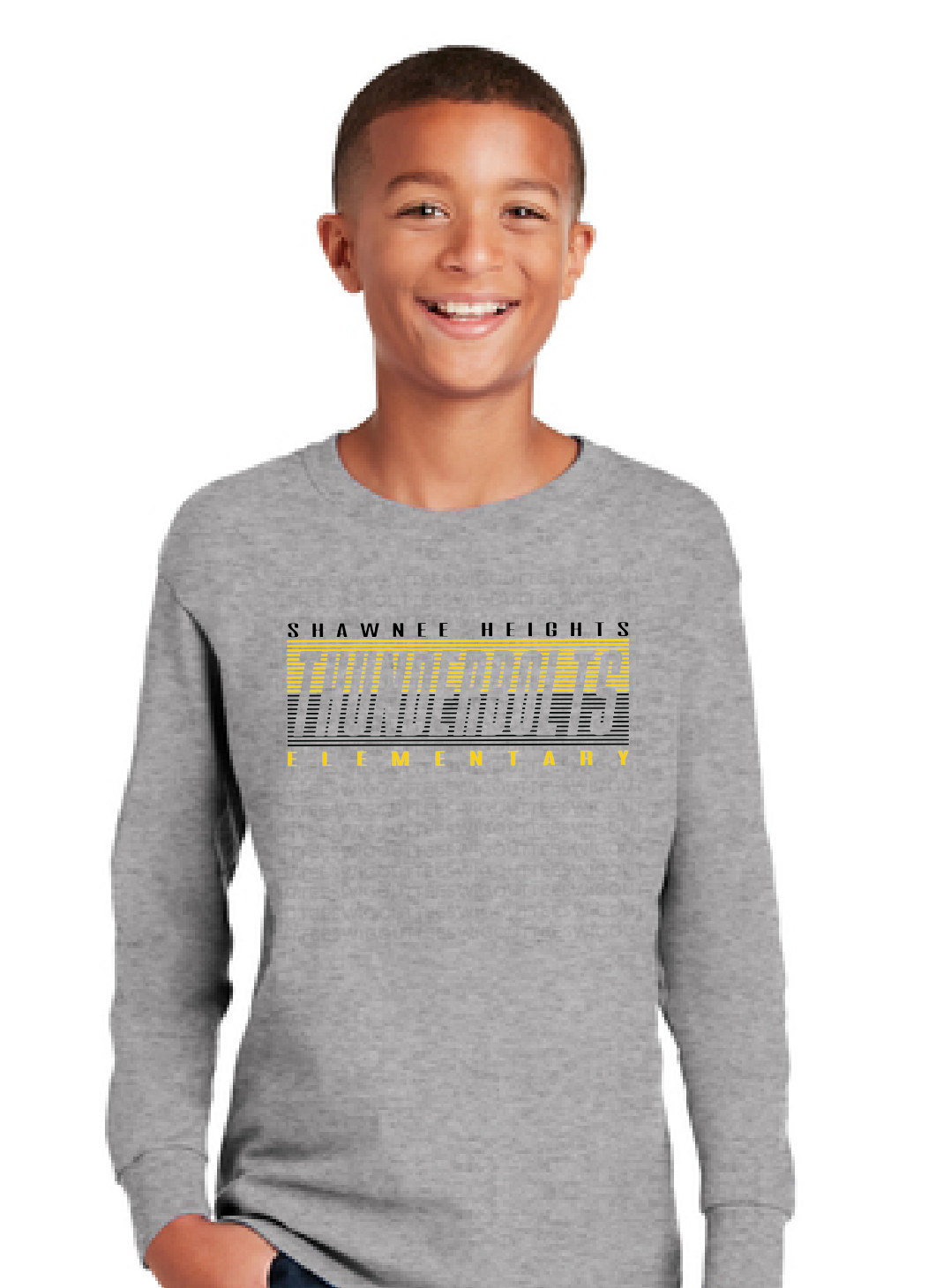 SHES Cutout Long Sleeve T-Shirt