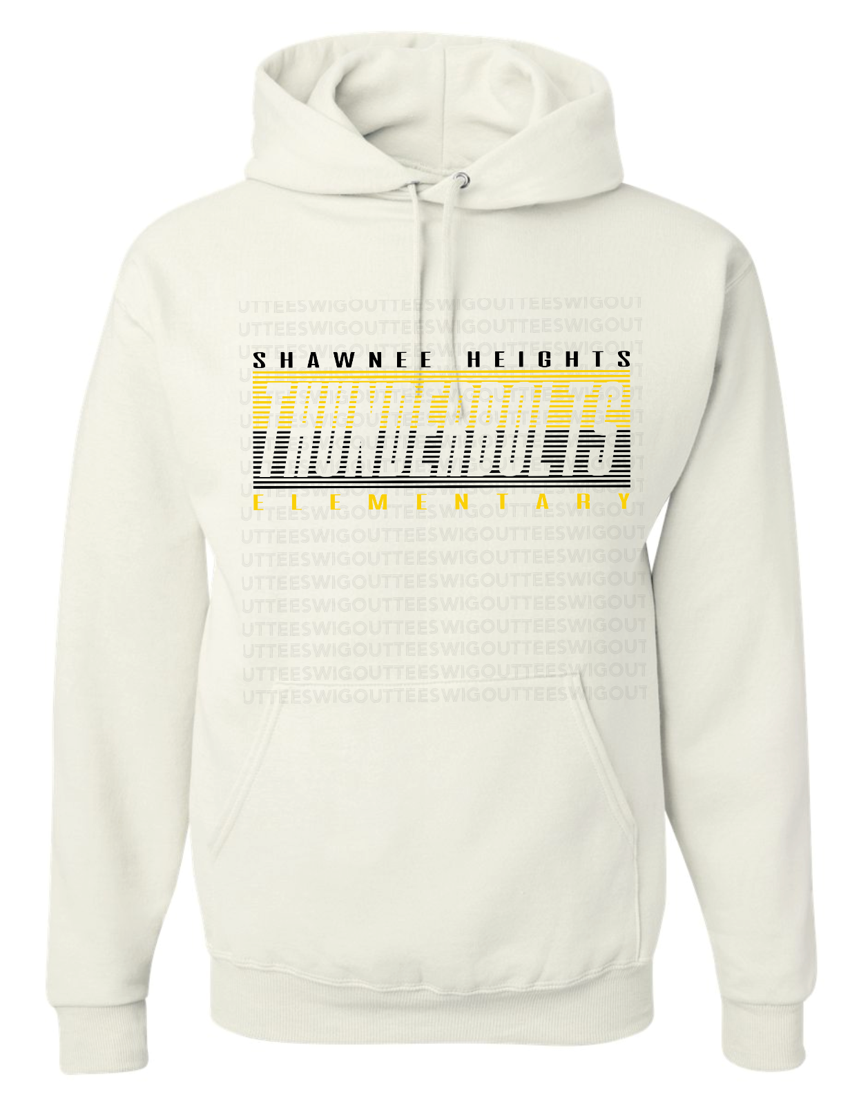 SHES Cutout Hooded Sweatshirt