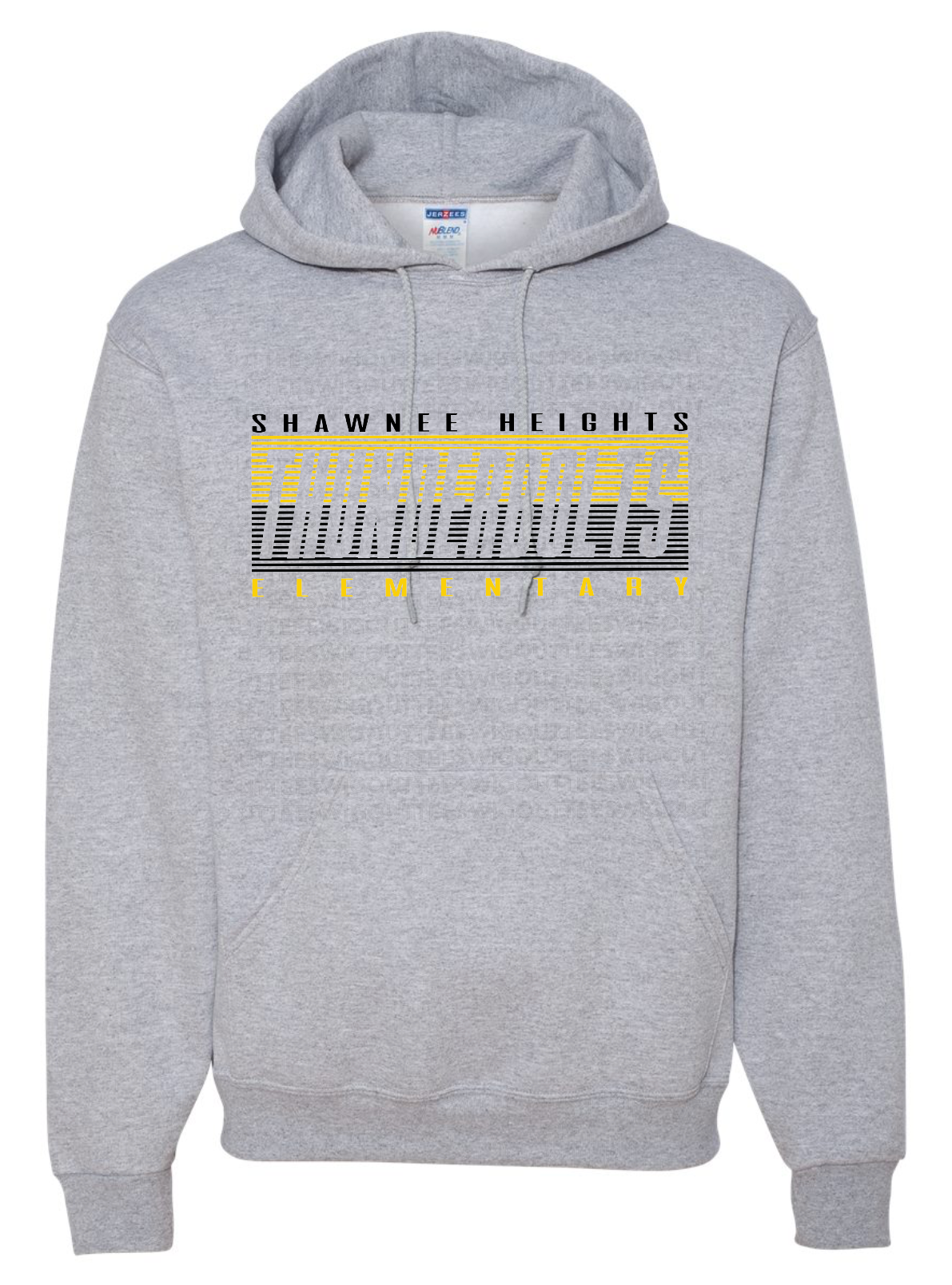 SHES Cutout Hooded Sweatshirt