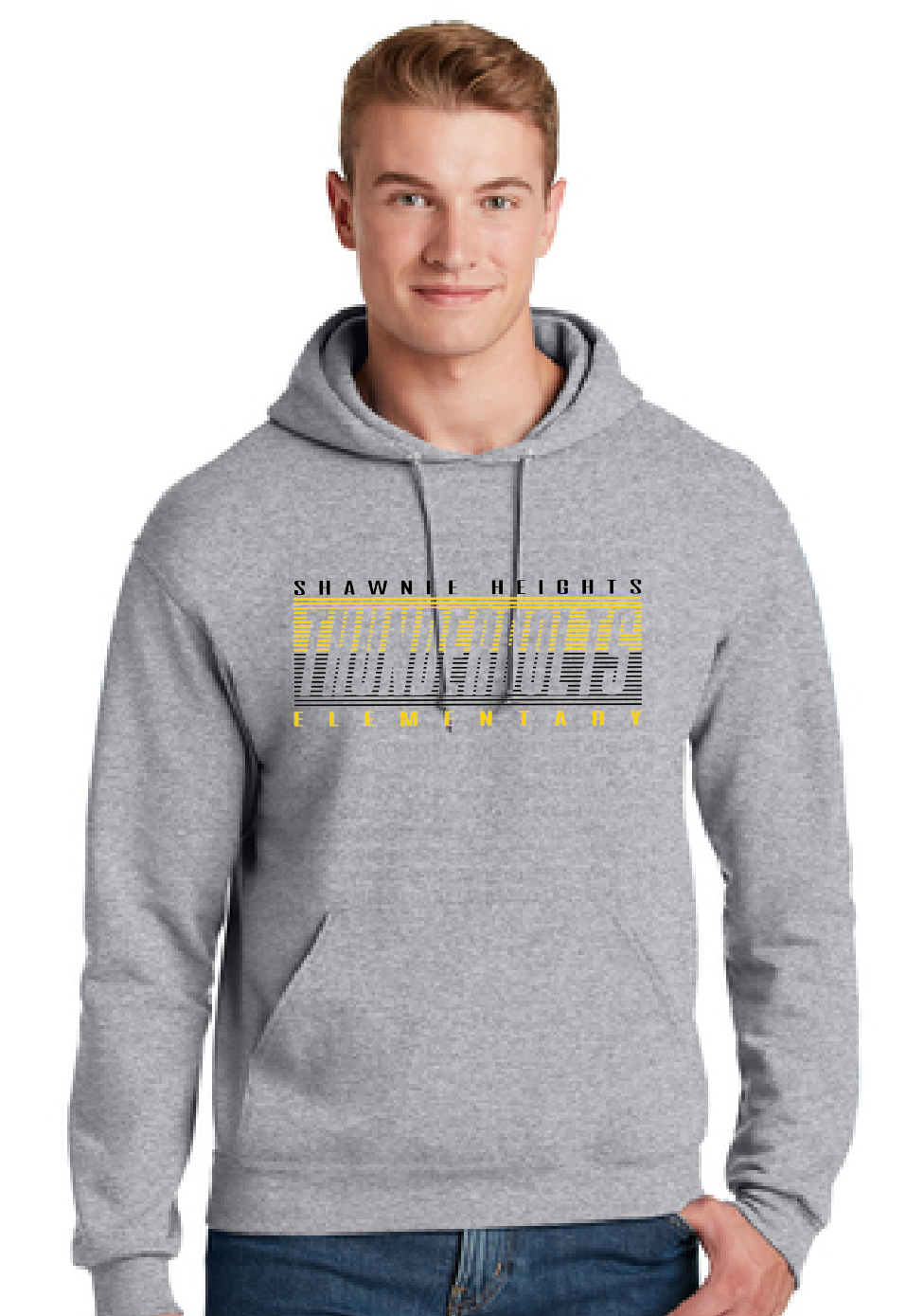 SHES Cutout Hooded Sweatshirt