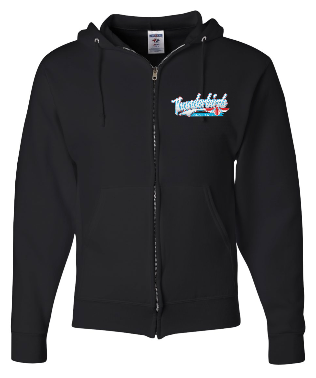 Thunderbirds at SHES Full Zip Hooded Sweatshirt