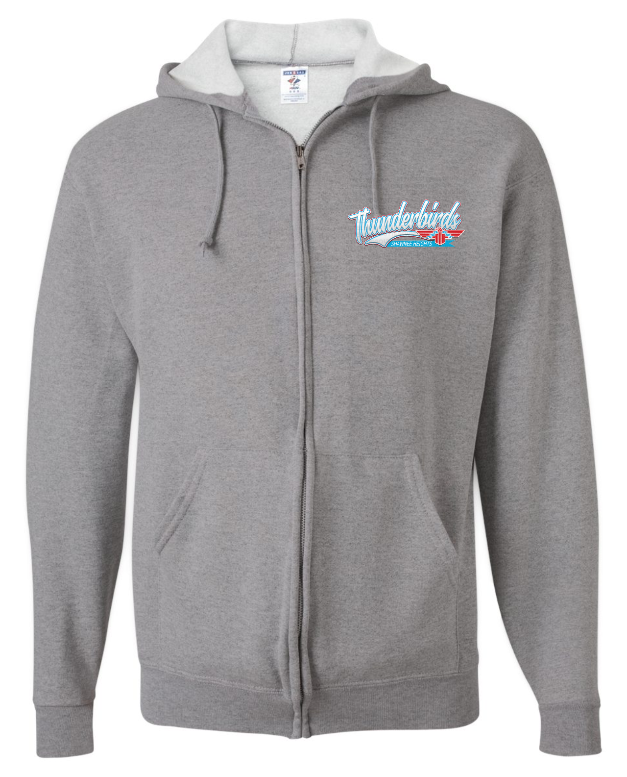 Thunderbirds at SHES Full Zip Hooded Sweatshirt