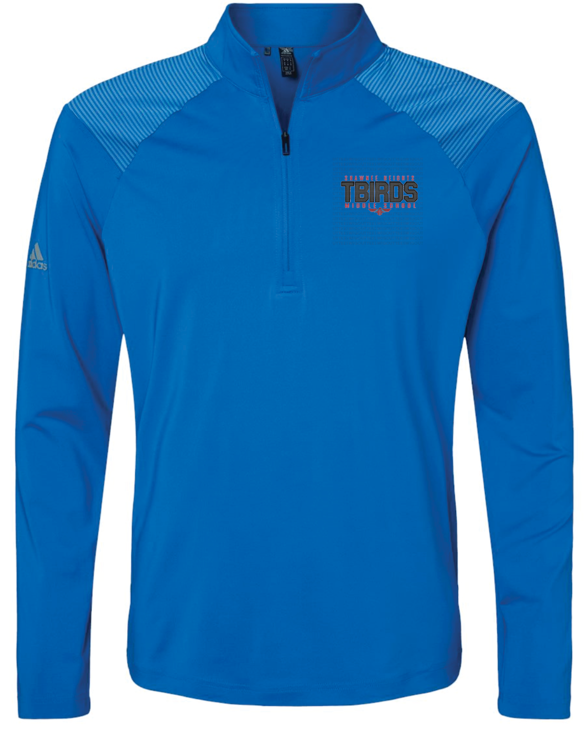 SHMS 2023 Adidas Stripe Quarter-Zip Pullover