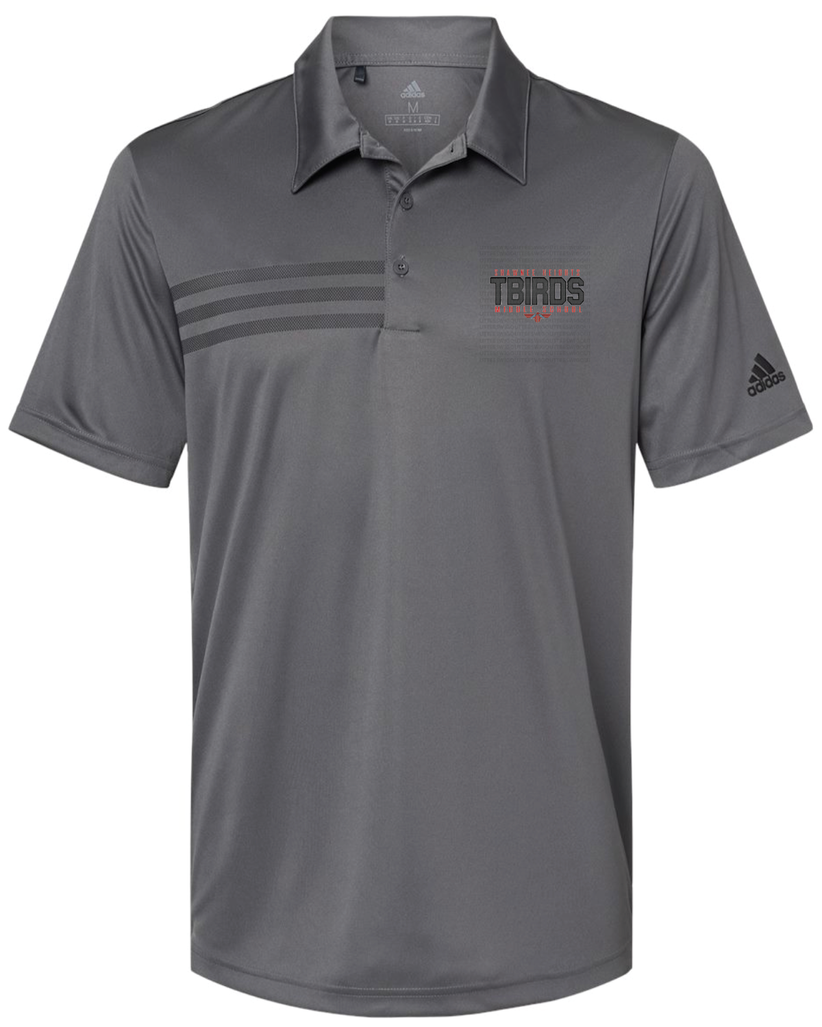 SHMS 2023 Stripes Adidas Polo