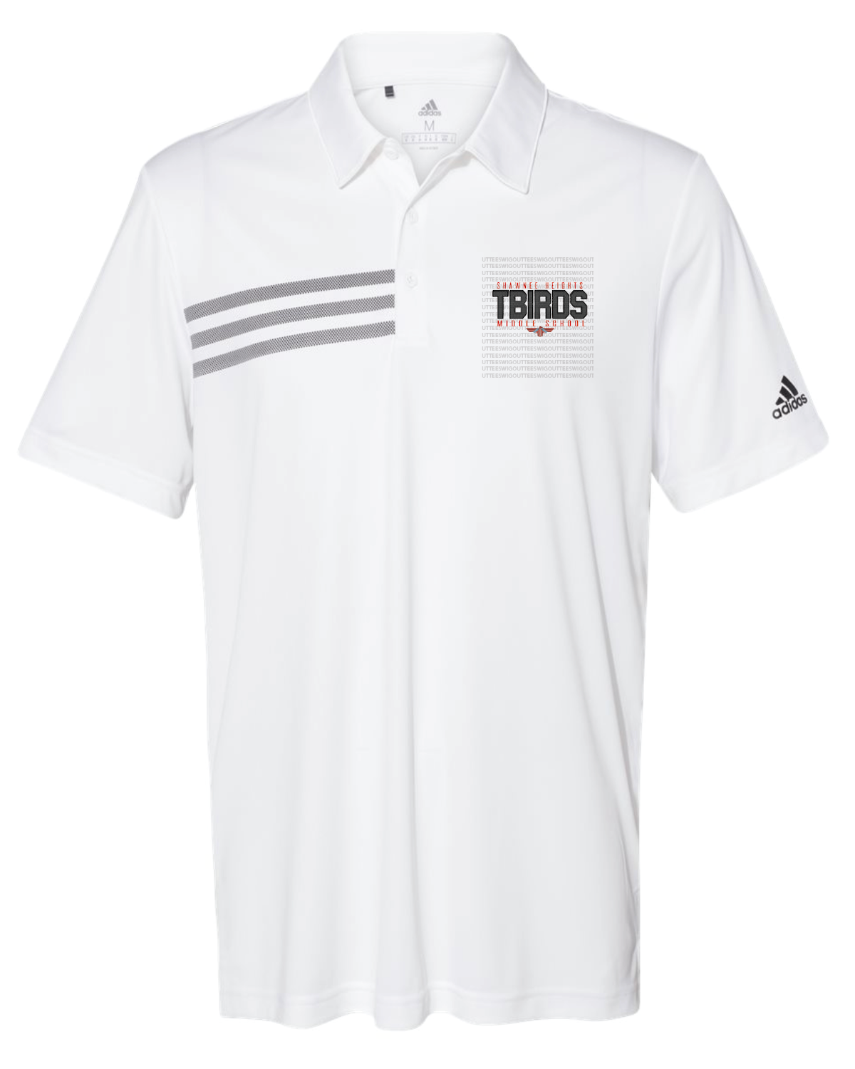 SHMS 2023 Stripes Adidas Polo