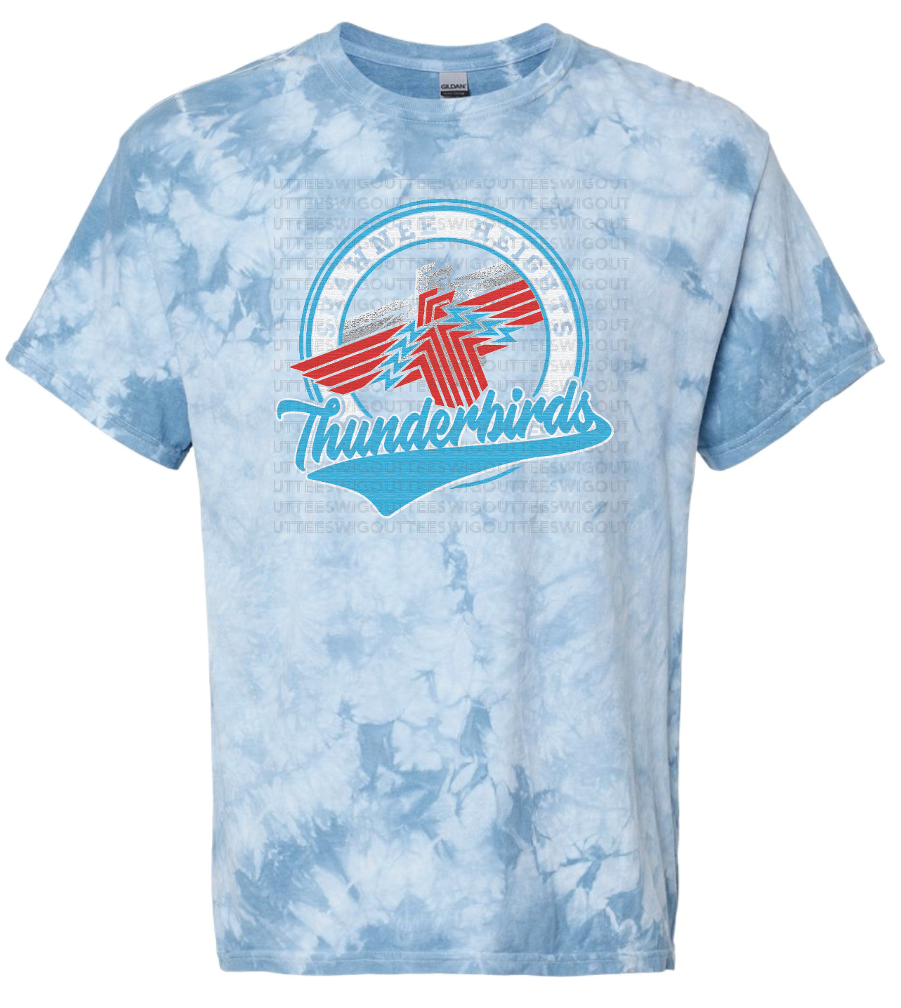 Shawnee Heights Crystal Tie Dye T-shirt
