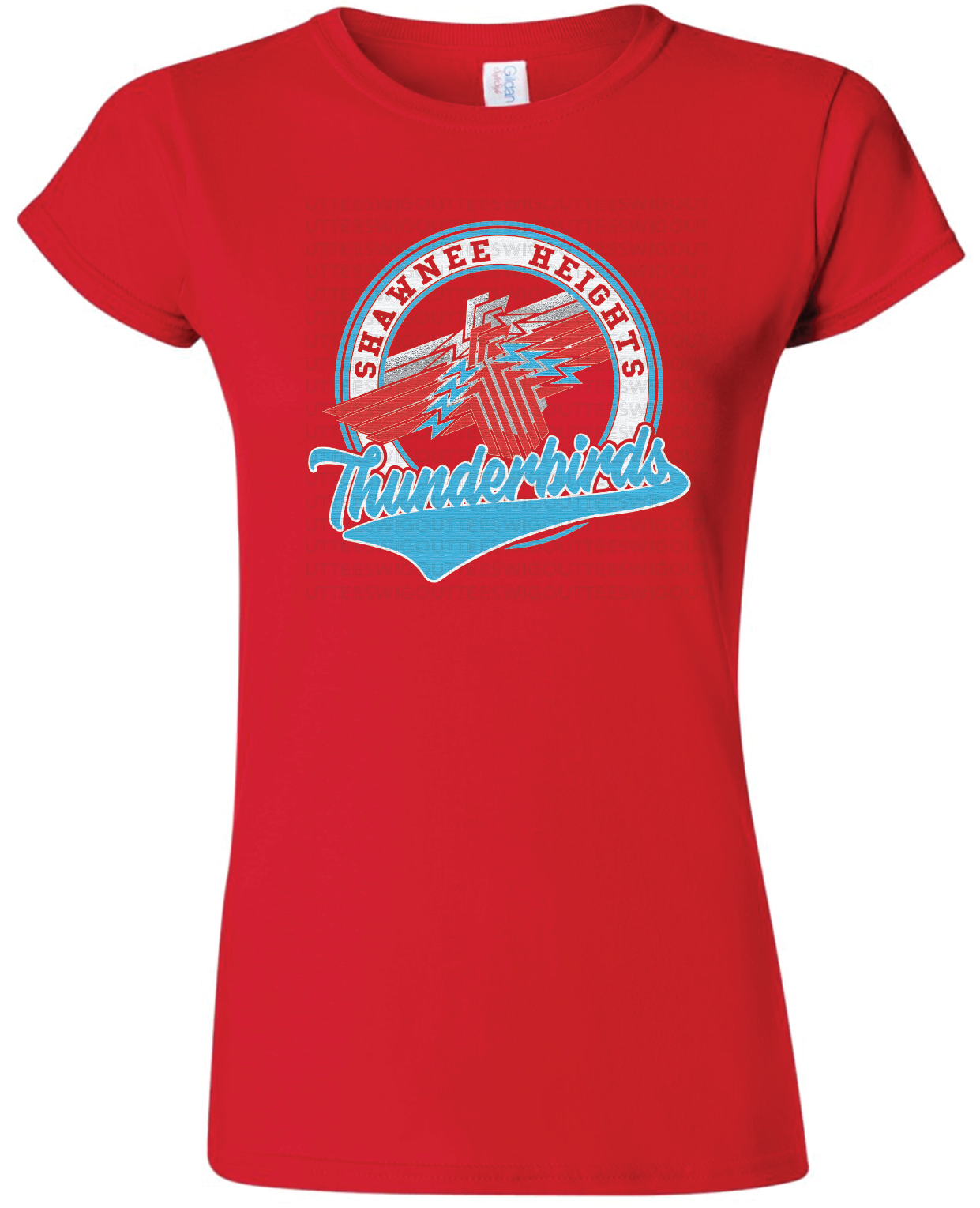 Shawnee Heights Womens Gildan Softstyle T-Shirt