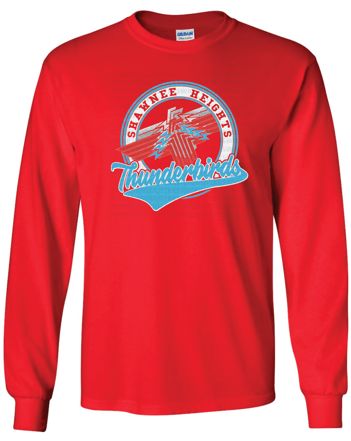 Shawnee Heights Gildan Ultra Cotton Long Sleeve T-Shirt