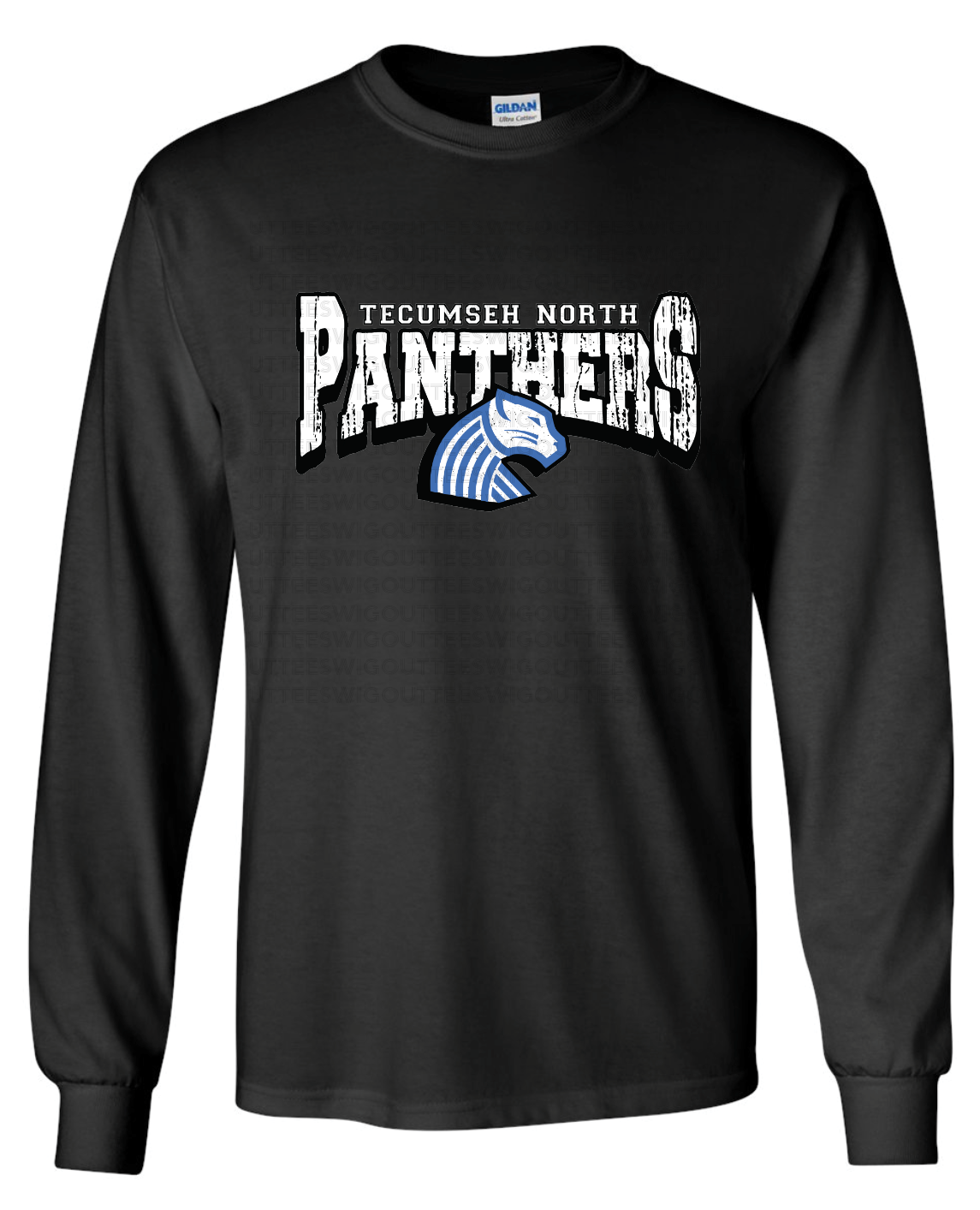 Tecumseh North Panthers Long Sleeve T-Shirt