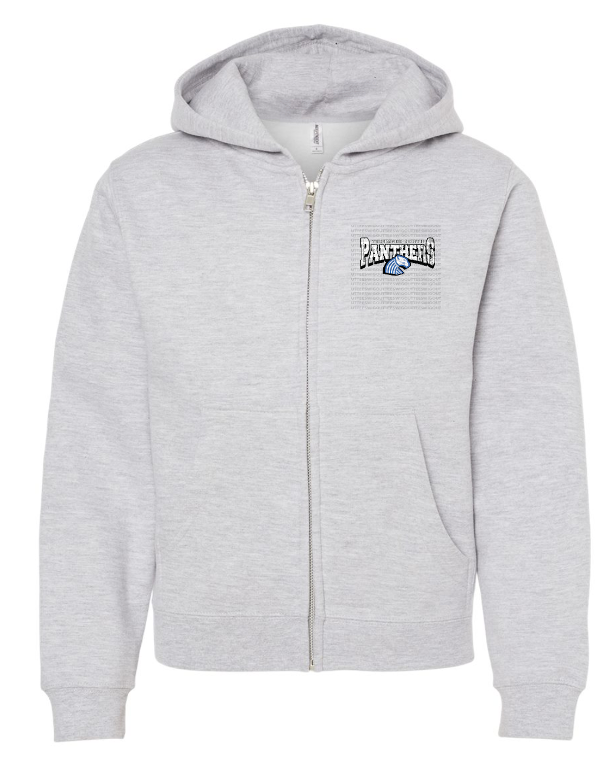 Tecumseh North Panthers Midweight Full-Zip Hoodie