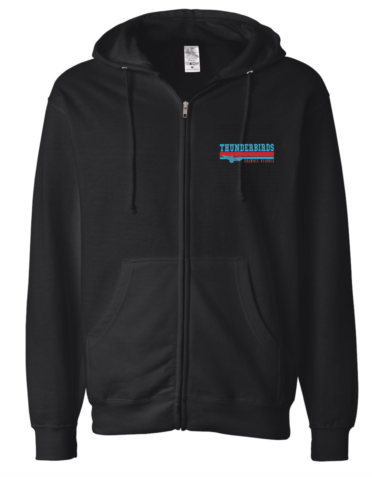 Thunderbirds Midweight Full-Zip Hoodie