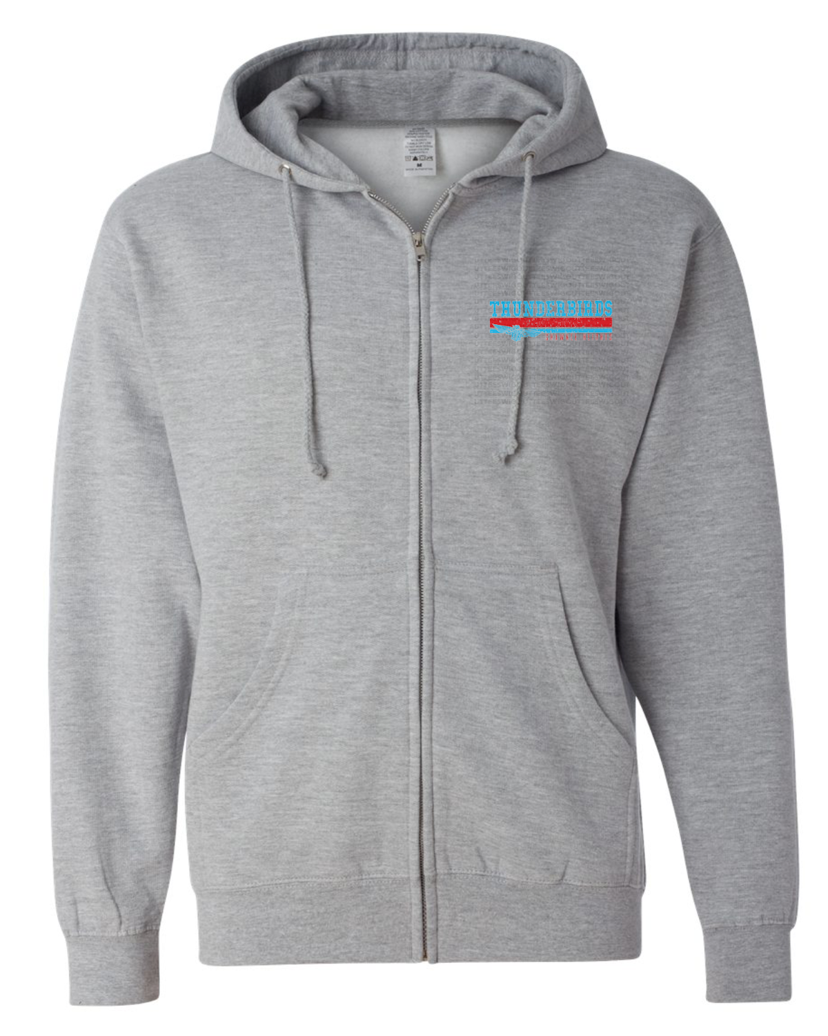 Thunderbirds Midweight Full-Zip Hoodie