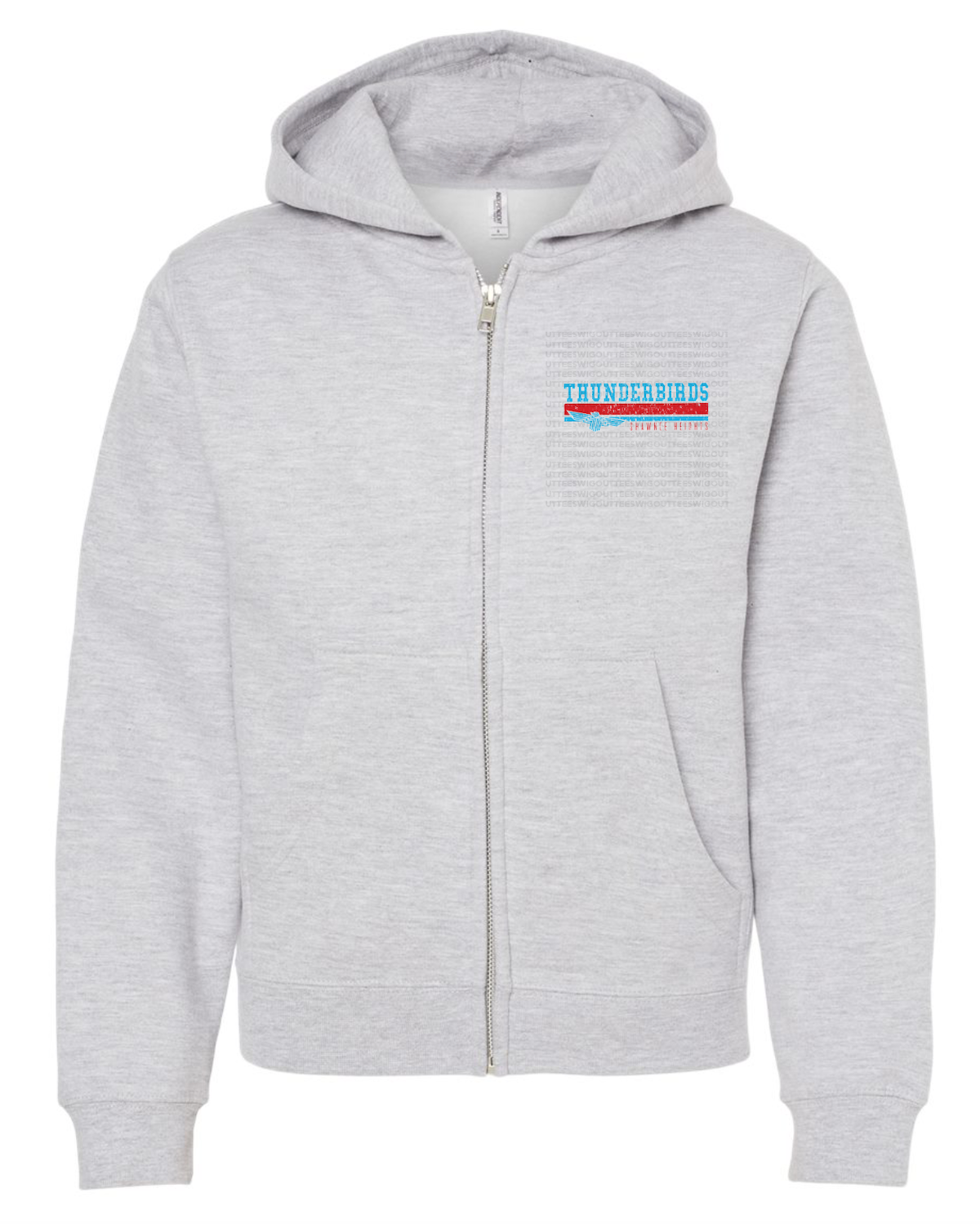 Thunderbirds Midweight Full-Zip Hoodie