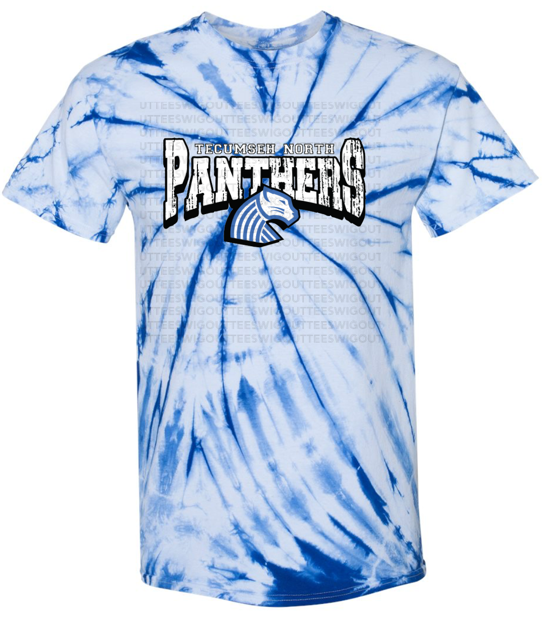 Tecumseh North Panthers Tie Dye T-shirt
