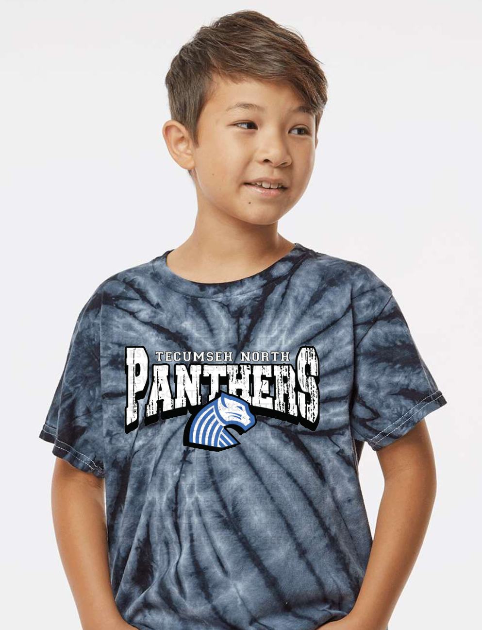 Tecumseh North Panthers Tie Dye T-shirt
