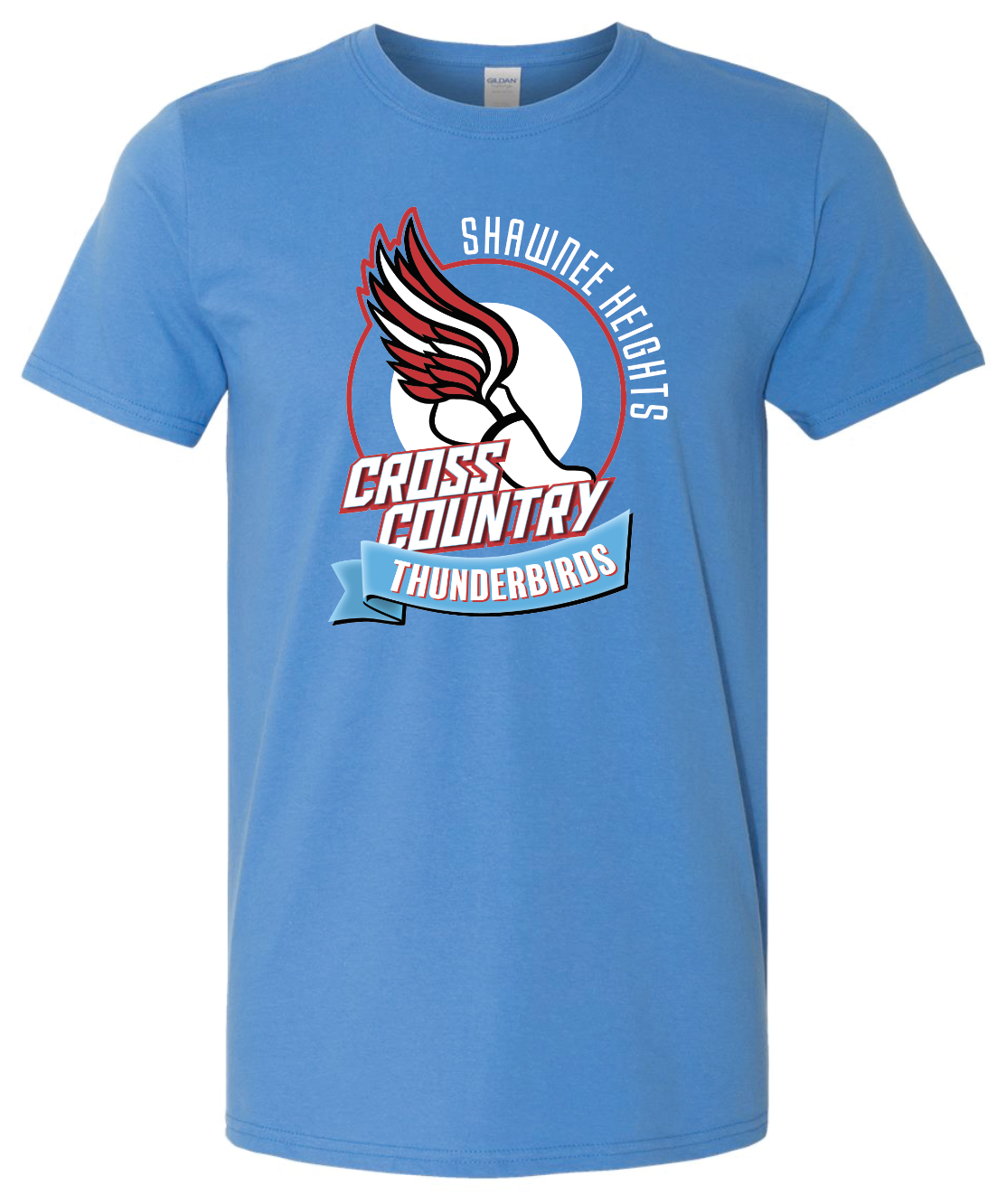 Thunderbirds Cross Country Gildan Softstyle T-Shirt