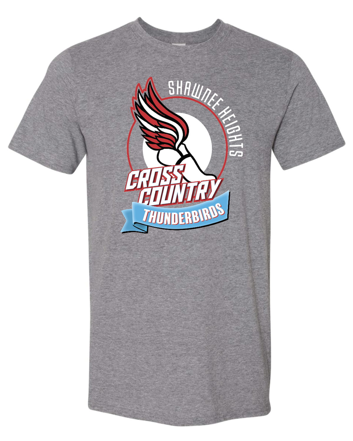 Thunderbirds Cross Country Gildan Softstyle T-Shirt
