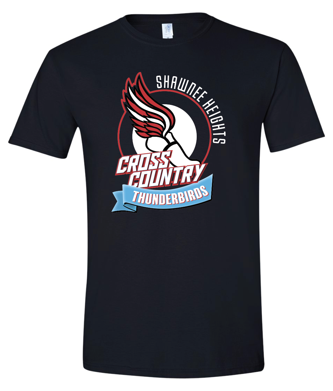 Thunderbirds Cross Country Gildan Softstyle T-Shirt