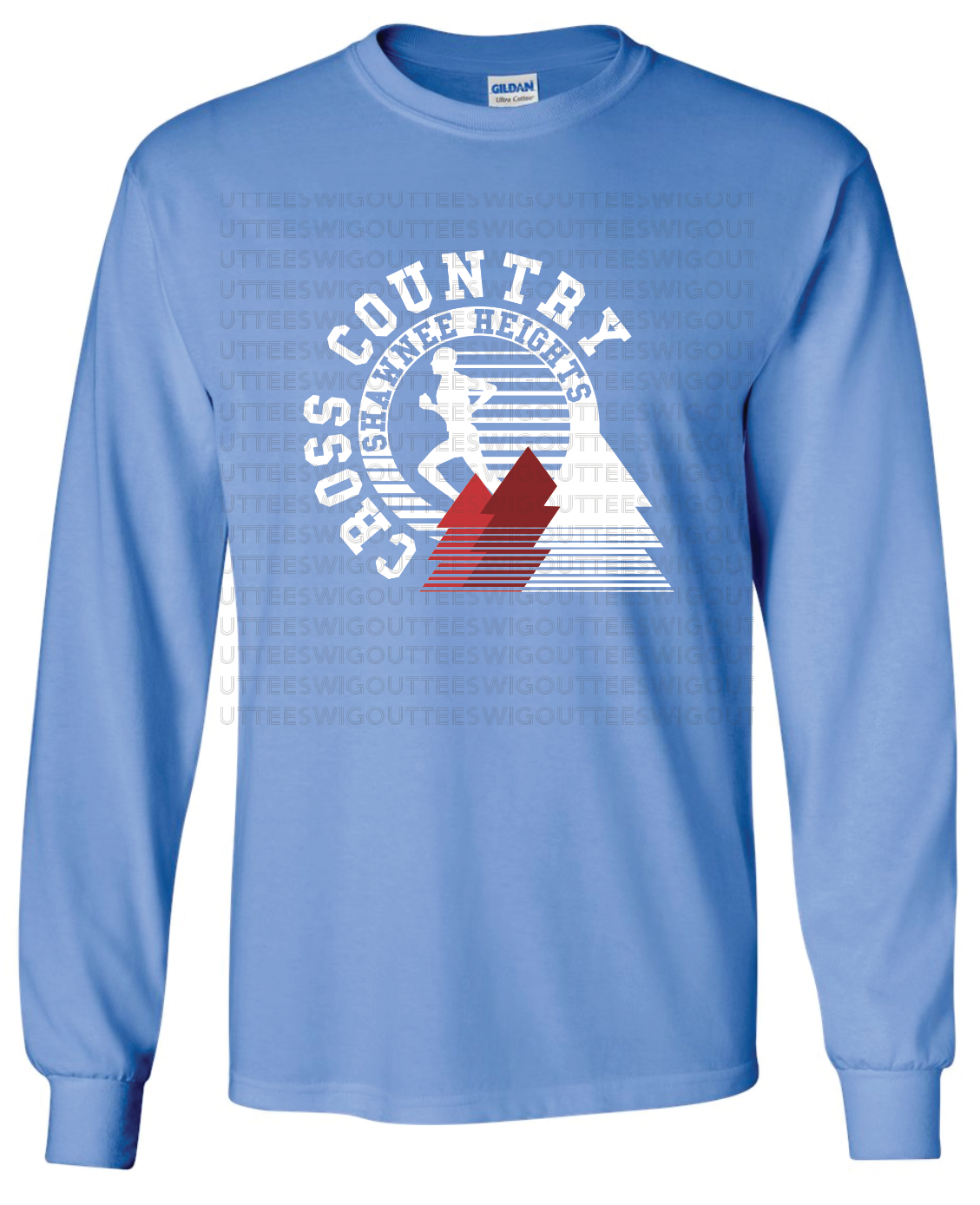 Cross Country Gildan Ultra Cotton Long Sleeve T-Shirt