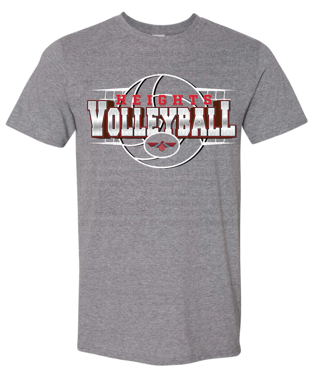 Heights Volleyball Gildan Softstyle T-Shirt