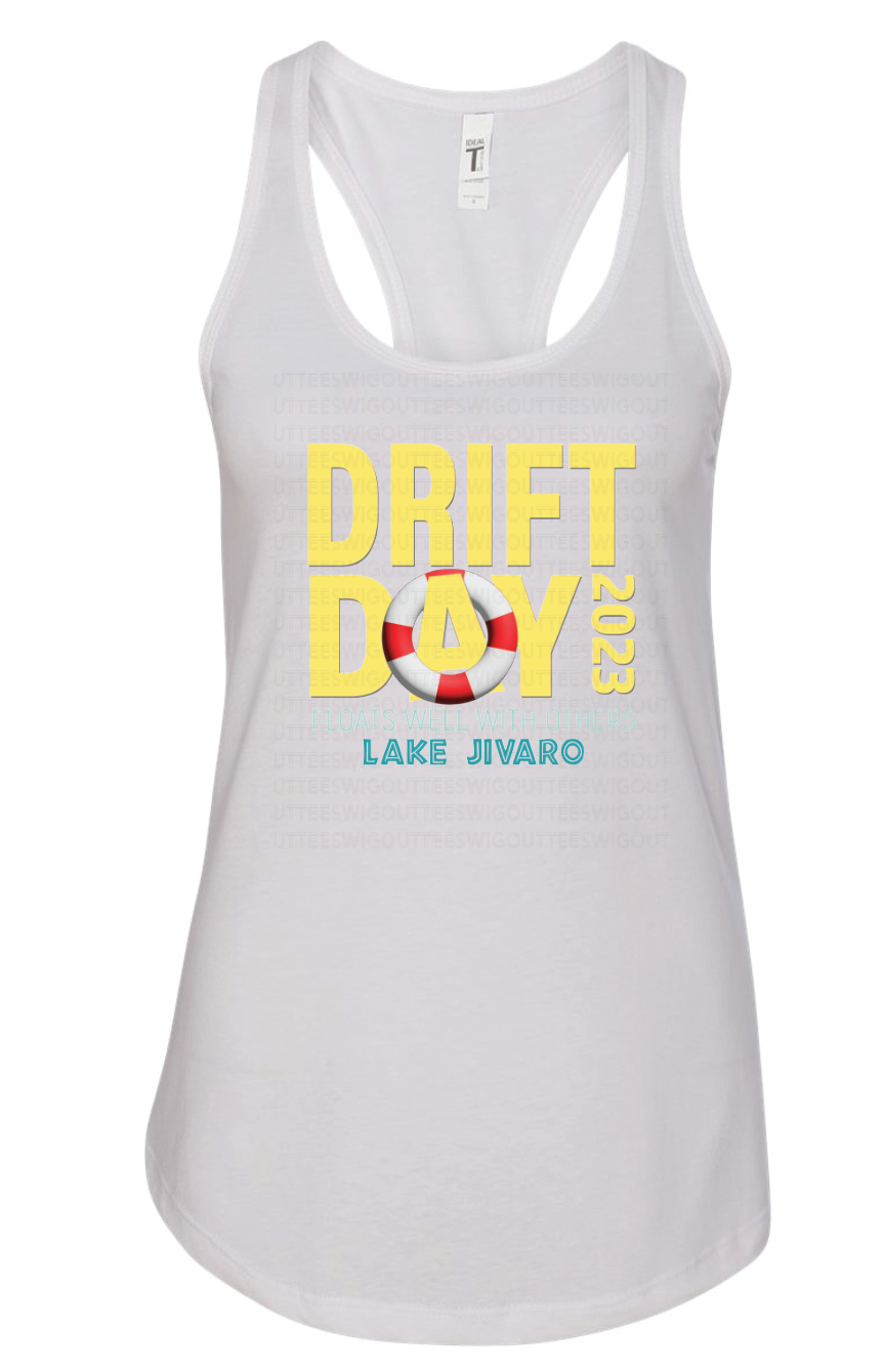 Drift Day Next Level Lightweight Racerback Tank