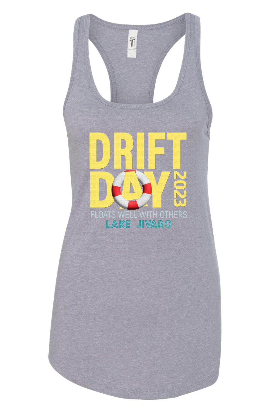 Drift Day Next Level Lightweight Racerback Tank