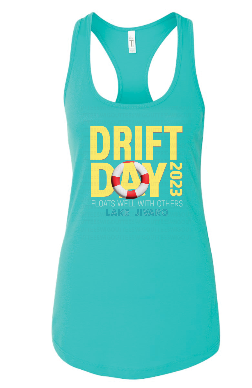 Drift Day Next Level Lightweight Racerback Tank