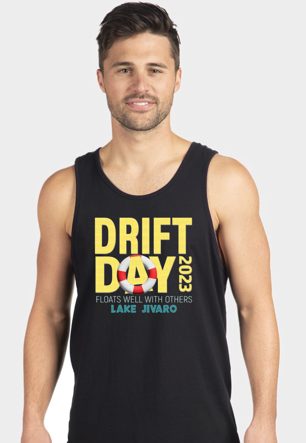 Drift Day Mens HD Cotton Tank Top