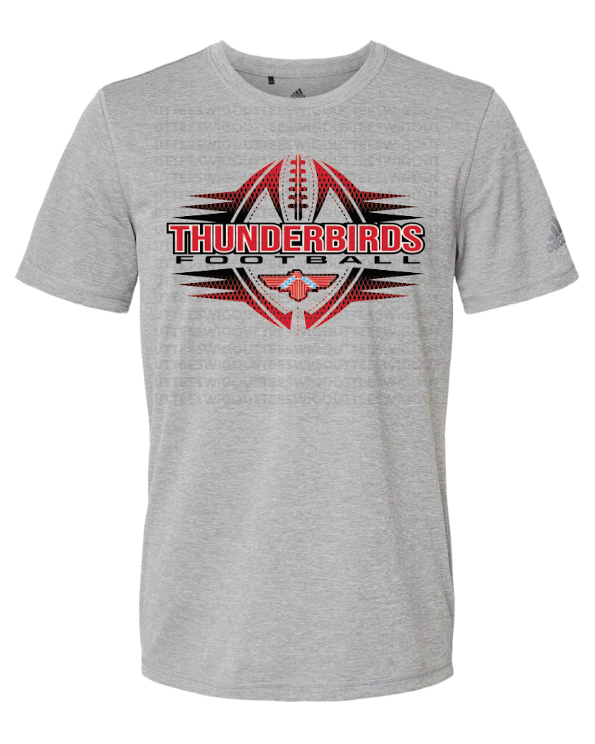 Tbird Football 2023 Adidas Sports T-shirt