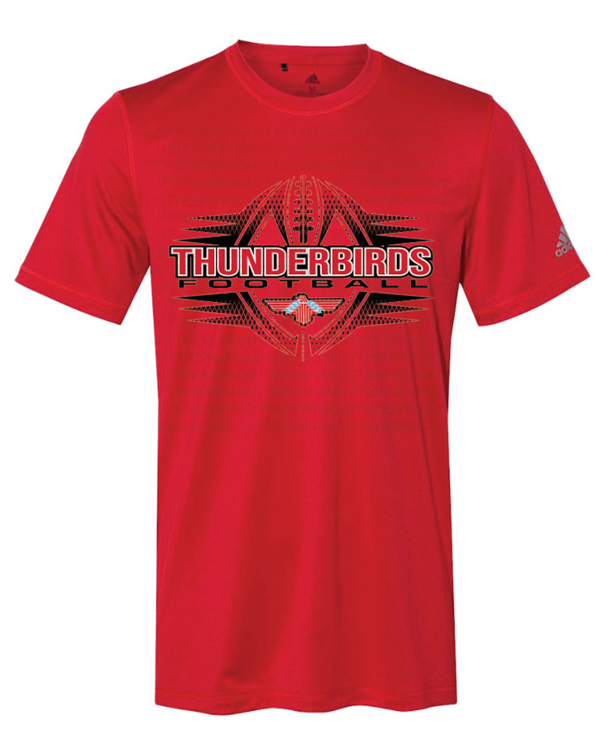 Tbird Football 2023 Adidas Sports T-shirt