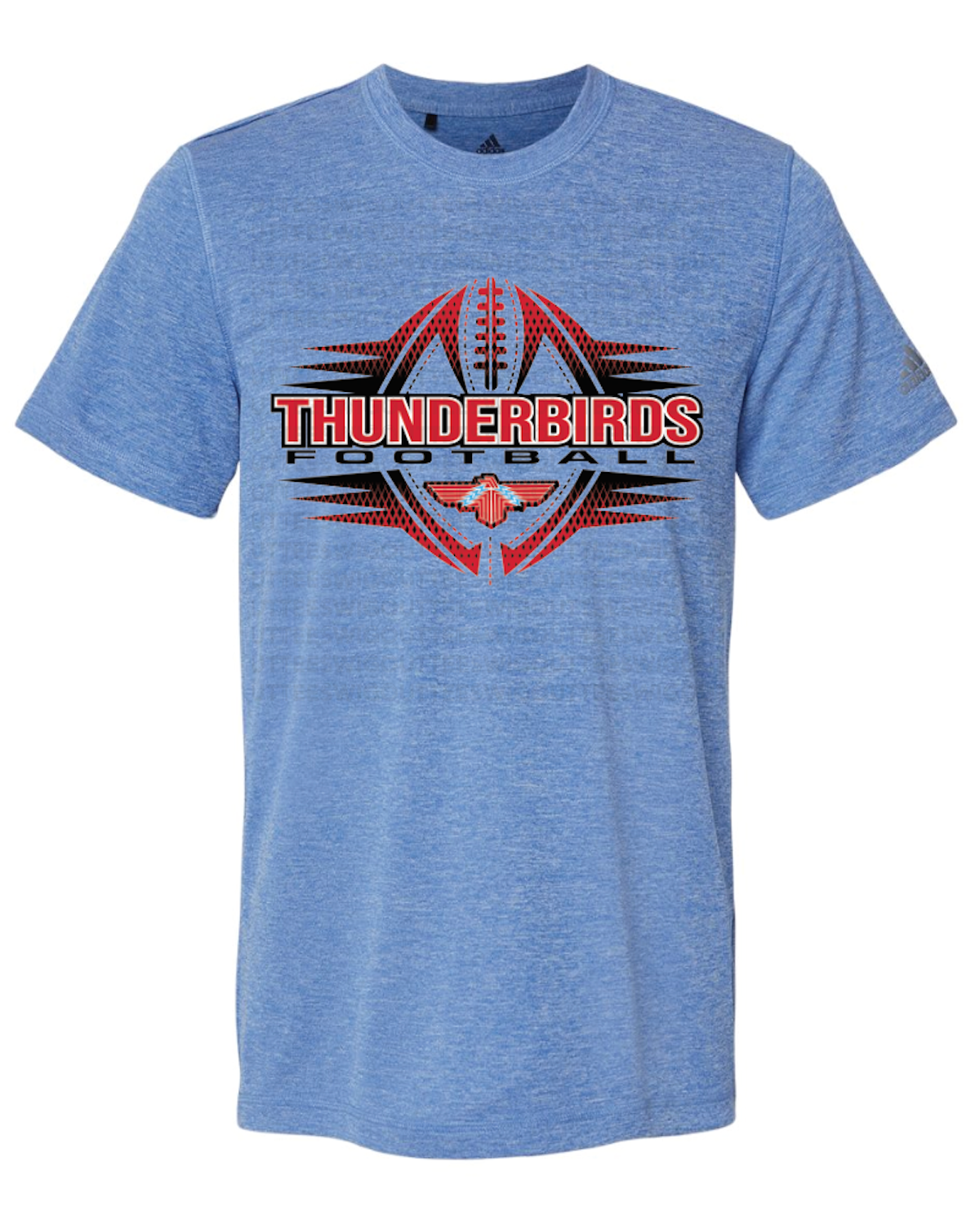 Tbird Football 2023 Adidas Sports T-shirt
