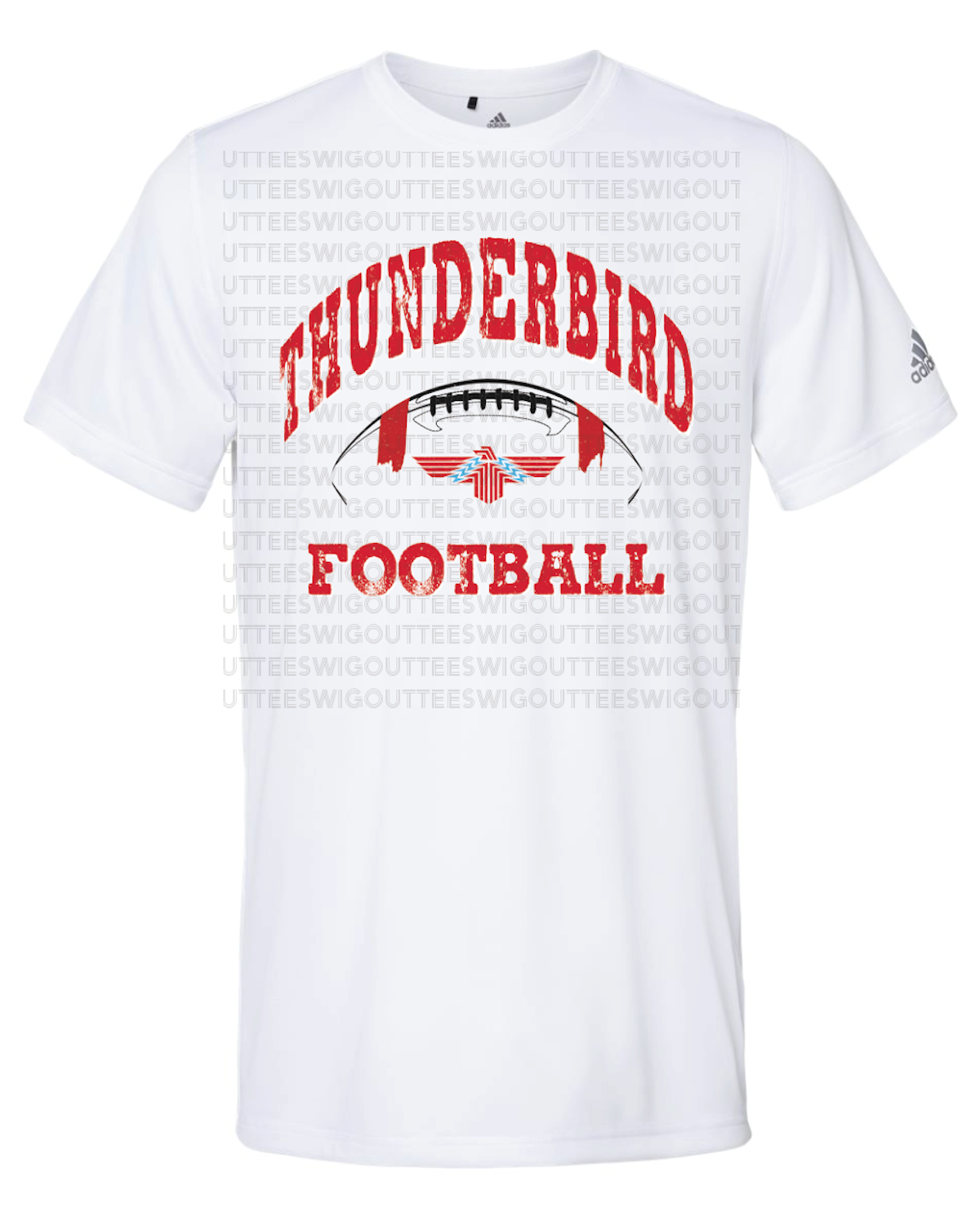 Thunderbird Football Adidas Performance Polo