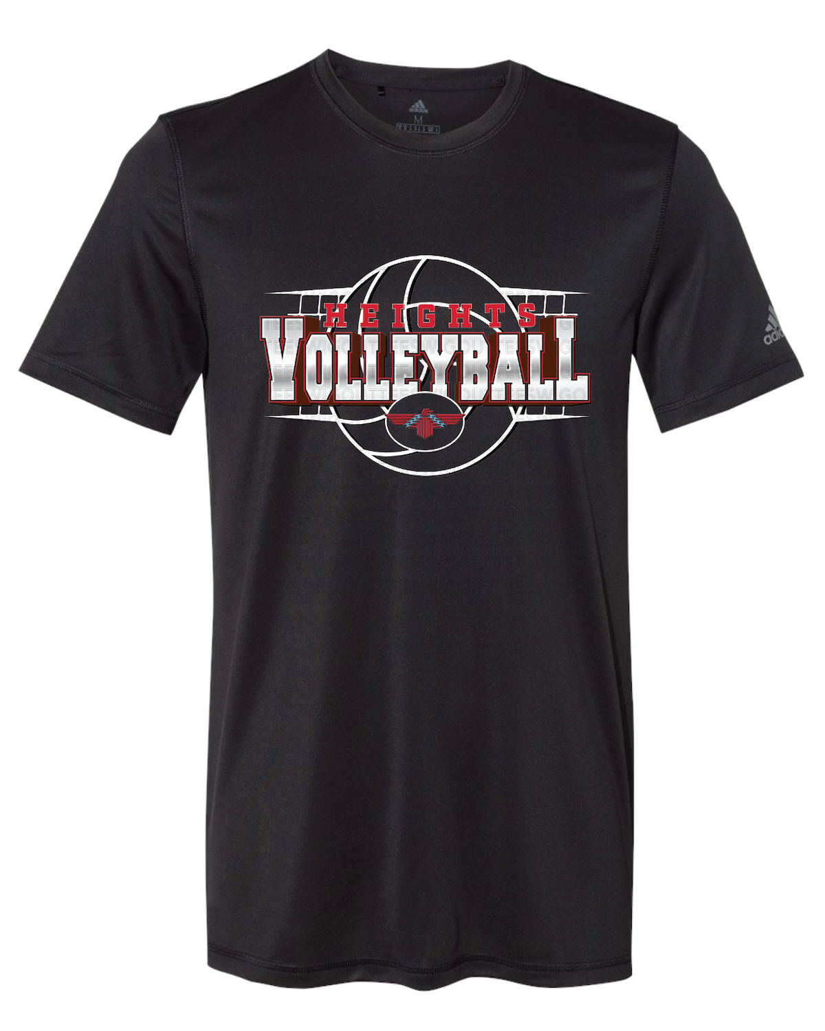 Heights Volleyball Adidas Sports T-shirt